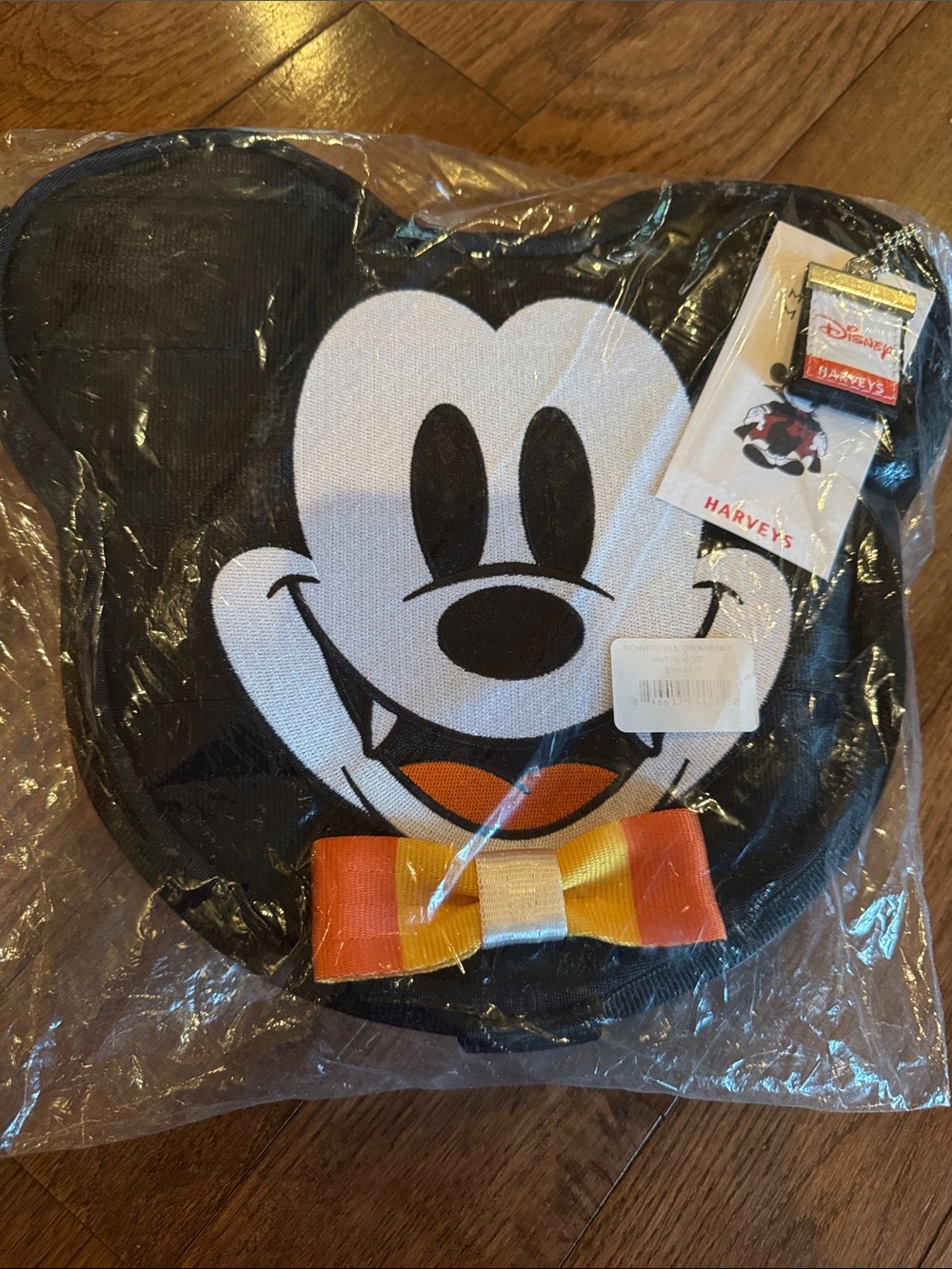 Harveys Disney Vampire Mickey Mouse Convertible Crossbody